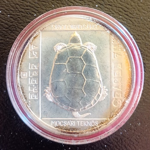 200 Forint Ungarn 1985 st / Bedrohte Tierwelt / SILBER / KM#643 KM#649 KM#650 - Bild 2 von 5