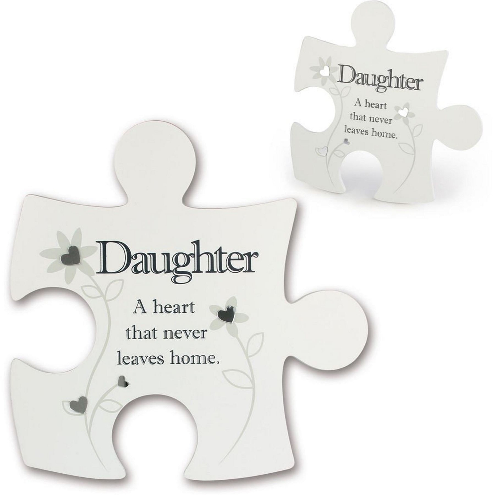 Said With Sentiment Daughter Jigsaw Wall Art Sign Plaque Family Love Gift Idea