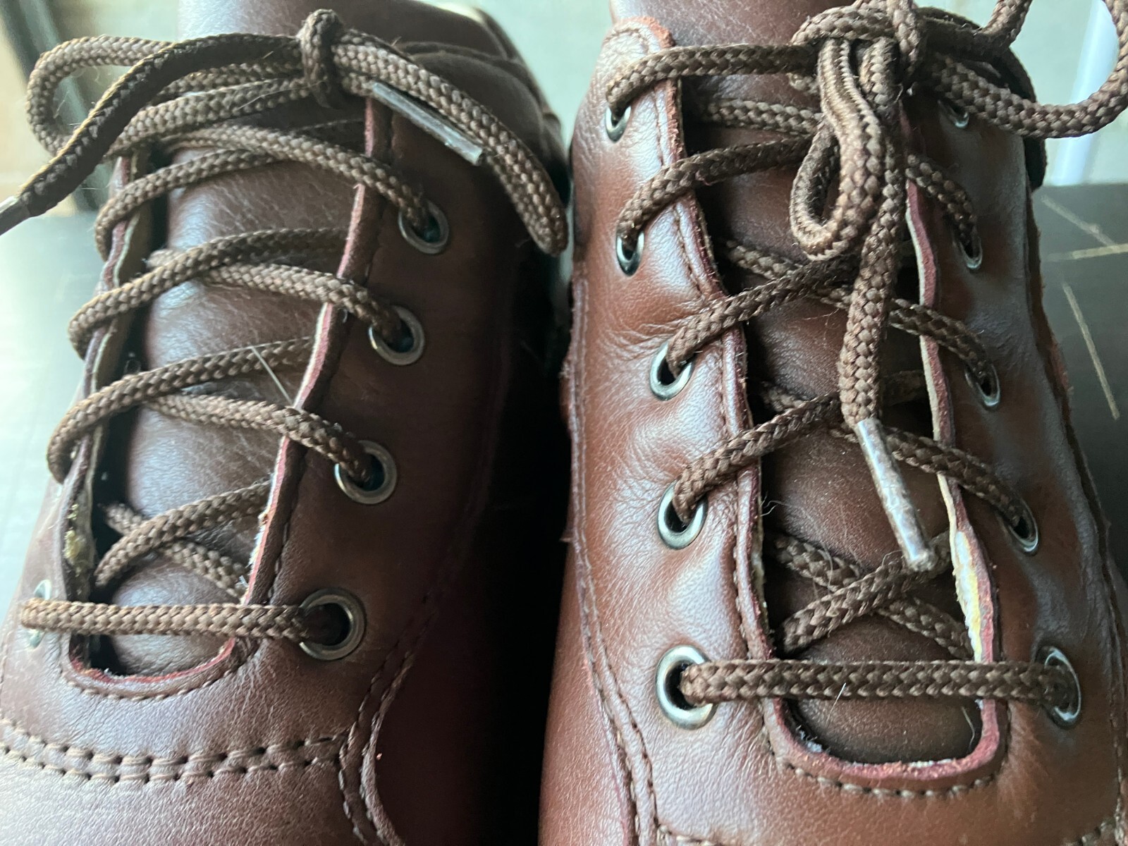 Worx Red Wing Shoes Mens 9.5m Rogue ASTM Steel Toe Work Oxford F 2413