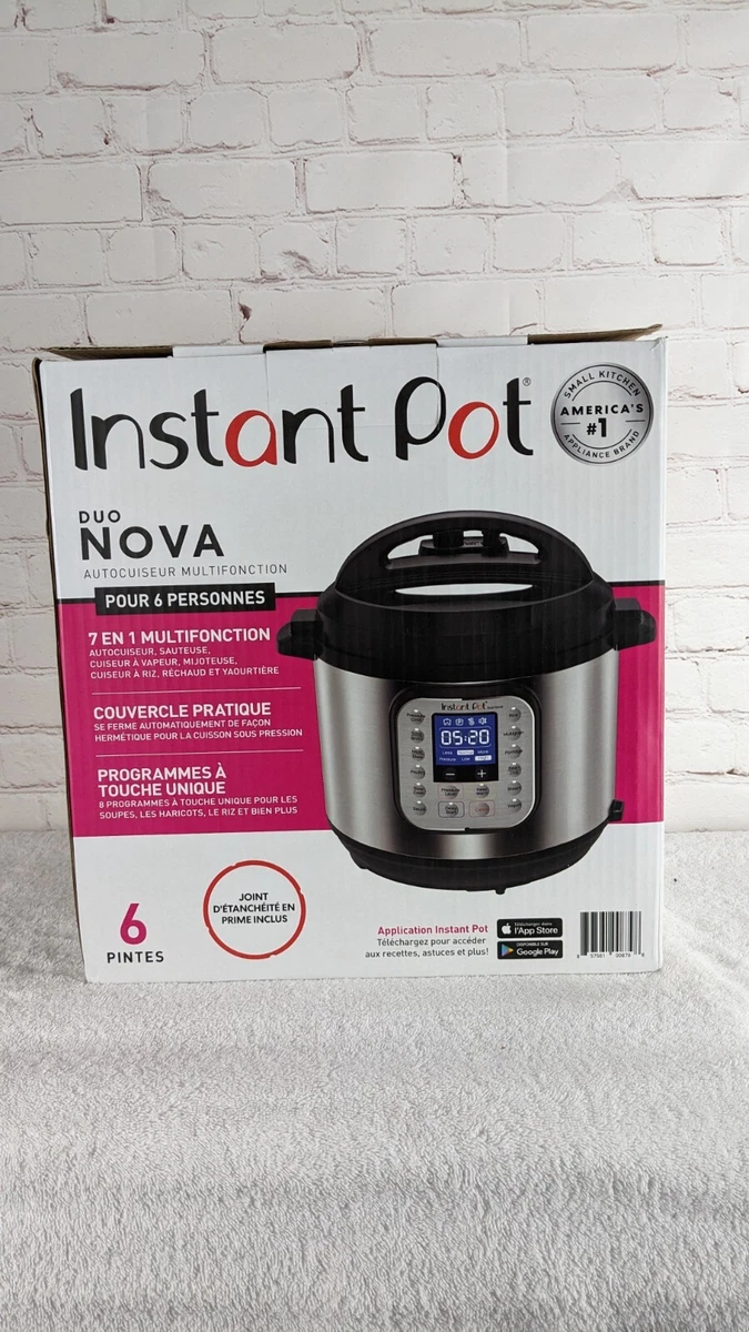 Best Buy: Instant Pot Duo Nova 8-Quart 7-in-1, One-Touch Multi