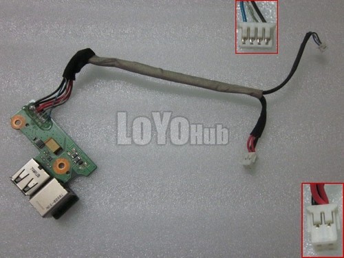 For HP Pavilion dv6500 DC USB Board 446524-001, DDAT8APB300 90W #A6-32