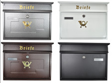 Grande Buca Delle Lettere XXL Cassetta Posta Nome 3 Design Retrò Diversi Colori