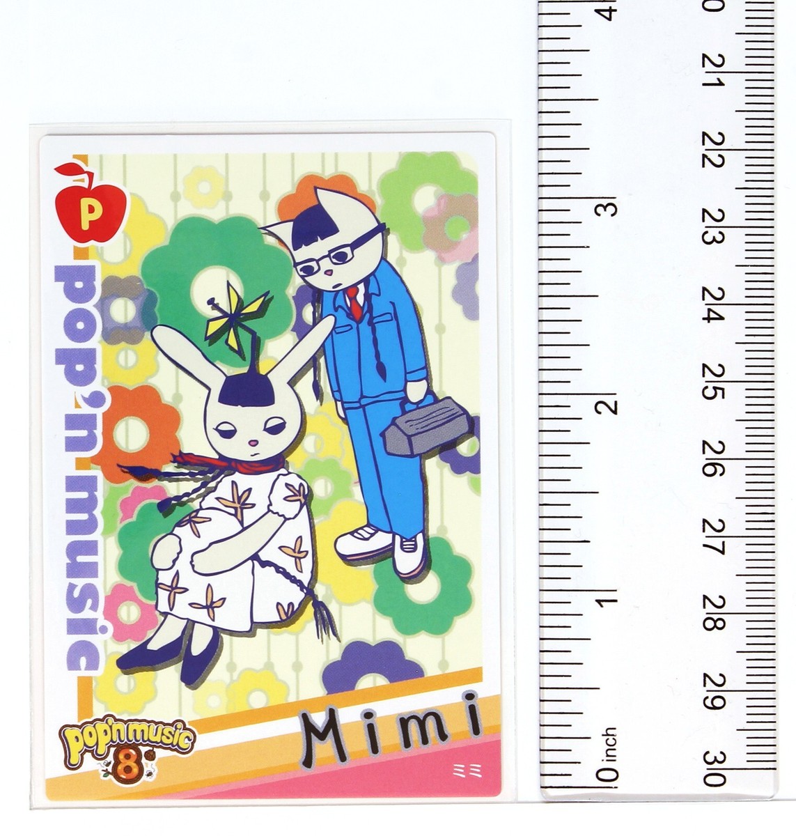 Pop'n Music Card PB19N016 Mimi Konami Japan Game Character | eBay