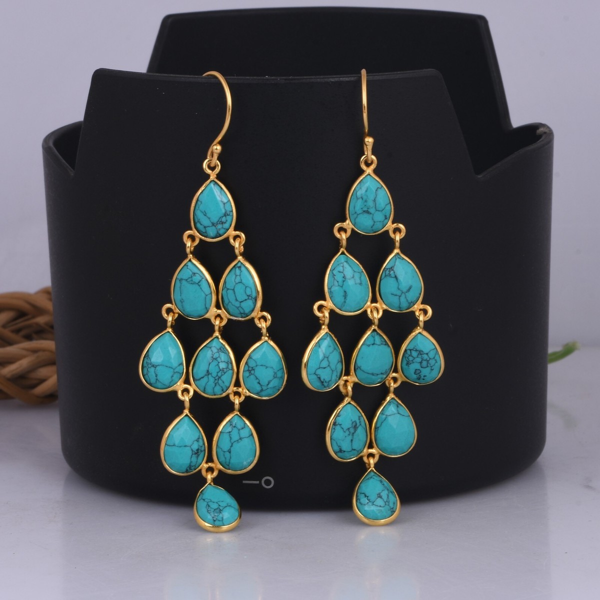 アクセサリー OHOTORO Tear Earrings gold Astraea Gold Teardrop Earrings – OBA JEWELRY