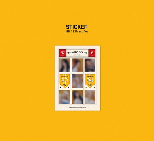 DREAMCATCHER 2024 Season's Greetings Member Photocards Stickers Official Limited - Picture 18 of 19