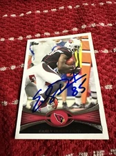 Early Doucet autograph (Arizona Cardinals) 2012 Topps Vault 1/1  #117
