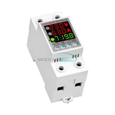63A / 40A AC230V 3IN1 Display Ddjustable Over and Under Voltage Protector Relay