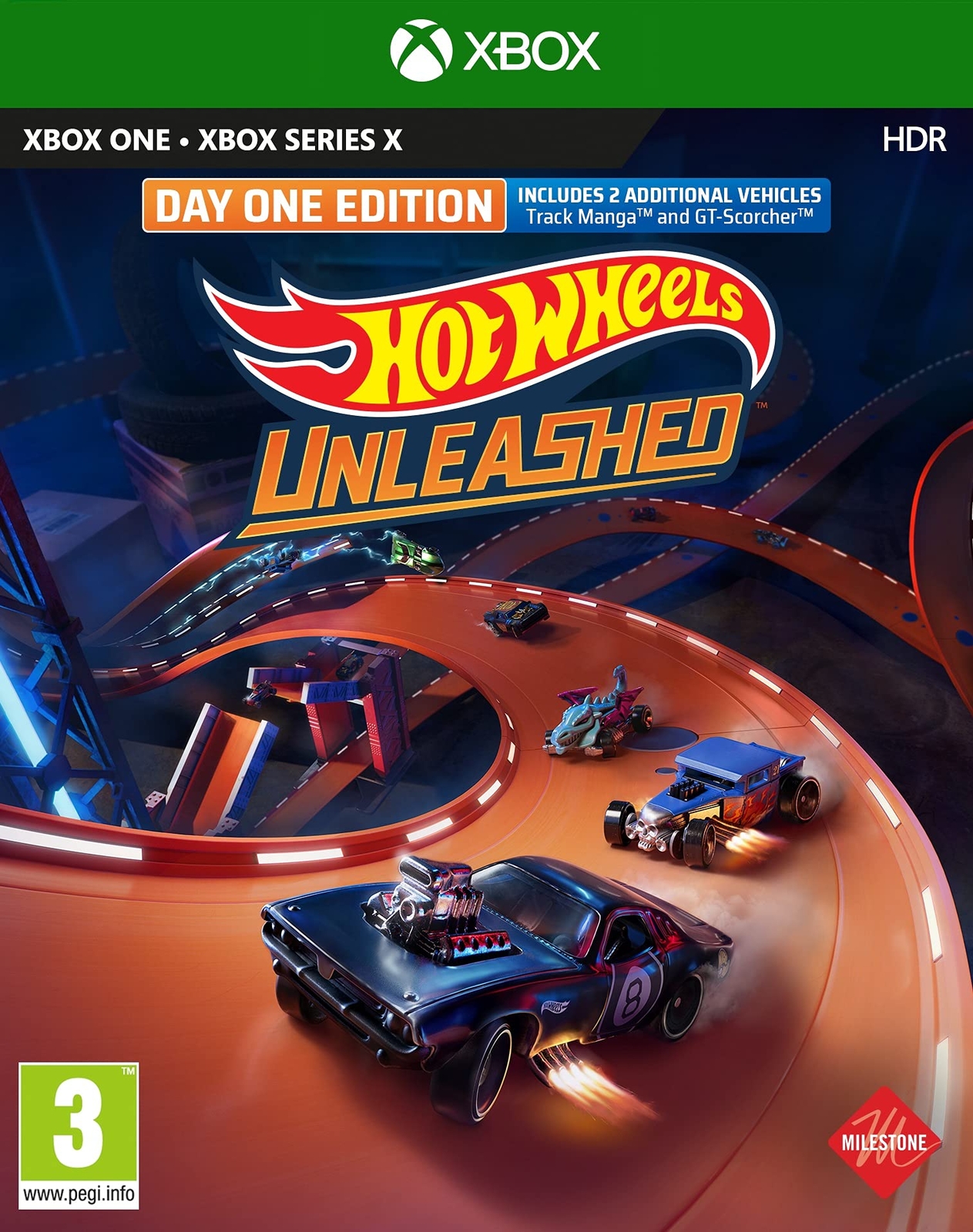 Hot Wheels Unleashed - Day One Edition (Xbox One) Xbox One  (Microsoft Xbox One)
