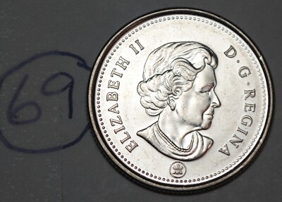 Canada 2010 25 cents Circulated Quarter Lot# 69 | eBay