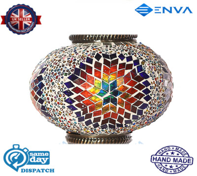 Türkische Marokkanische Mosaik Glas Ersatz für Tisch Boden Hänge Decken Lampe