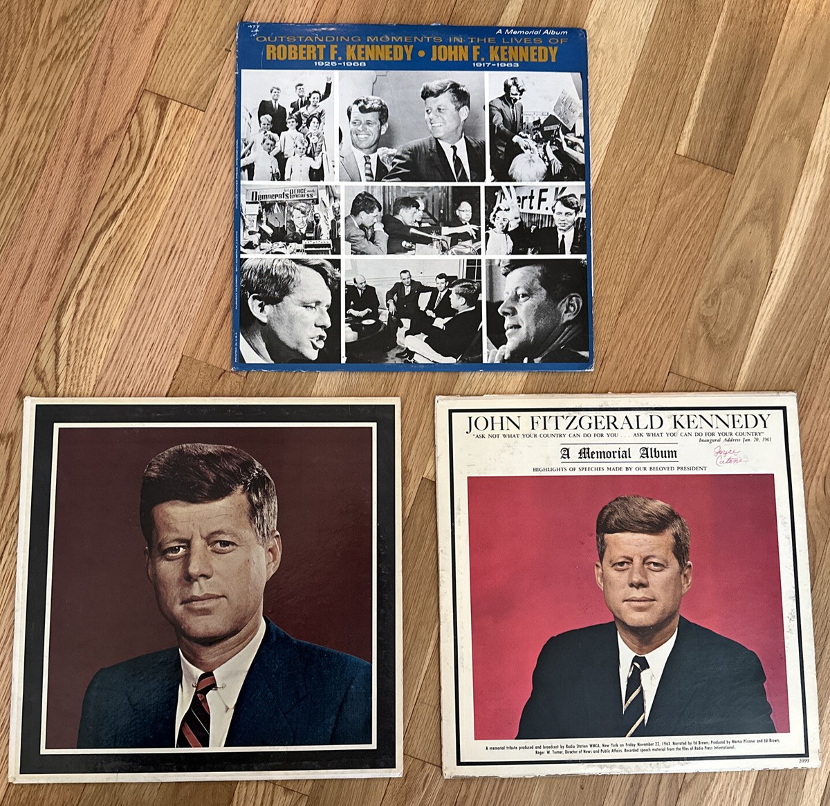 John F. Kennedy / Robert F. Kennedy Album Lot (Near Mint!) | eBay