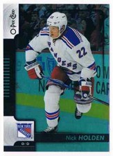 2017-18 O-PEE-CHEE OPC RAINBOW BLACK NICK HOLDEN 055/100 NEW YORK RANGERS #304