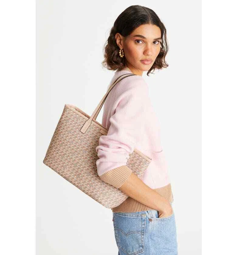 Tory burch zip tote hot sale
