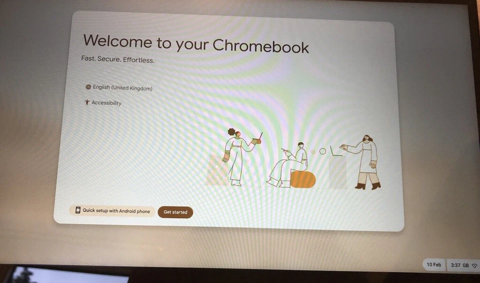 Asus Chromebook Flip C433T / C434T Motherboard Intel m3-8100Y 4GB 128GB Ssd - Image 3 of 4