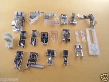 Domestic Snap On Foot Feet Babylock,Husqvarna Viking,Euro-Pro,White,Riccar  