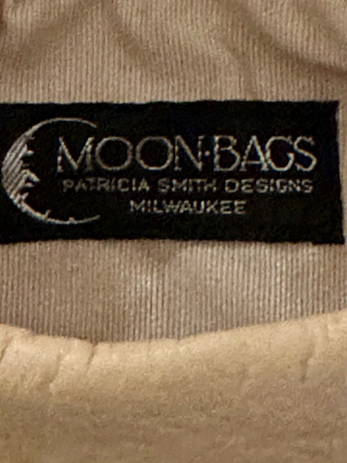 Vintage 80s Patricia Smith Moon Bag Purse Dated 1… - image 6