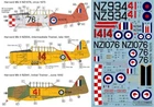 RNZAF Harvards, Kiwi Roundel and WW2 trainers (V48104)