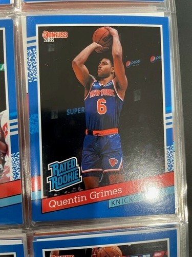 2021-22 Panini Instant Donruss Rated Rookie Retro Pick Player Cade Mobley /2502 - Picture 25 of 46