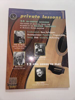 Acoustic Guitar Magazine's Private Lessons - Volume 1 With CD