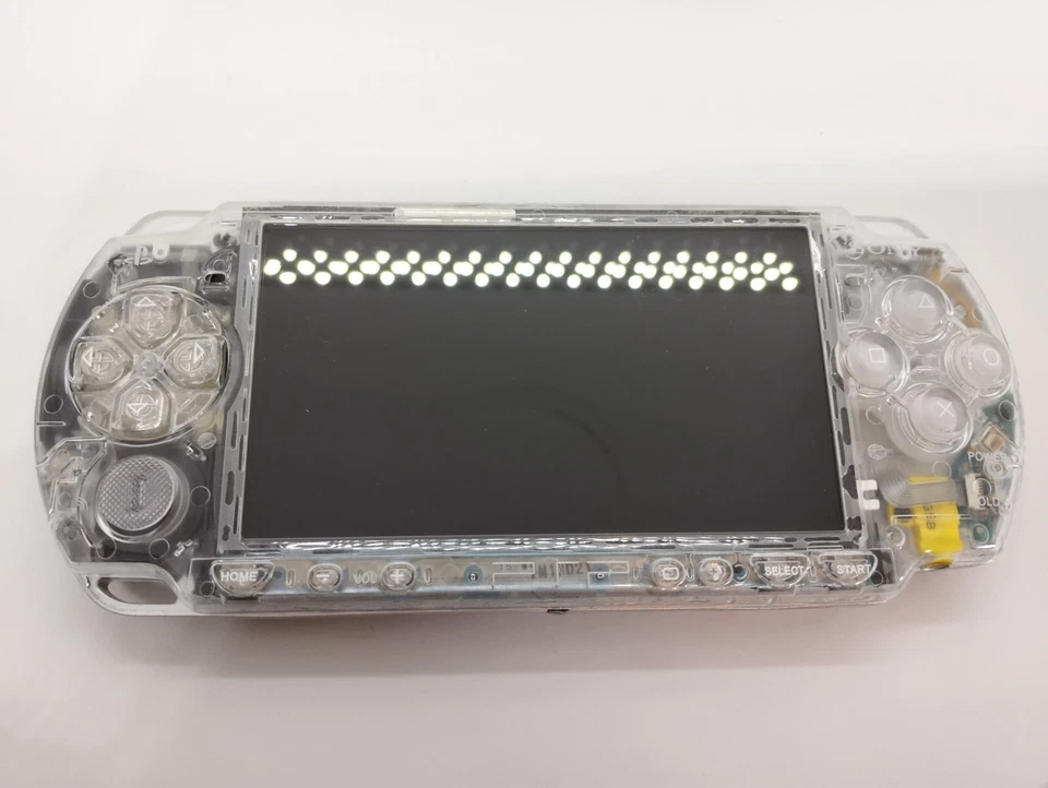 Sony PSP 2000 System w/Charger  Clear color Region Free  Import Custom w/Battery - Image 3 of 4