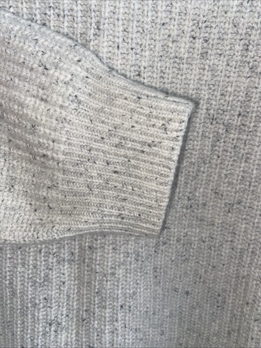 A.P.C. Harris Knit Wool Blend Cable Knit Sweater Heather Gray Men’s M Ret: €295 - Picture 3 of 7