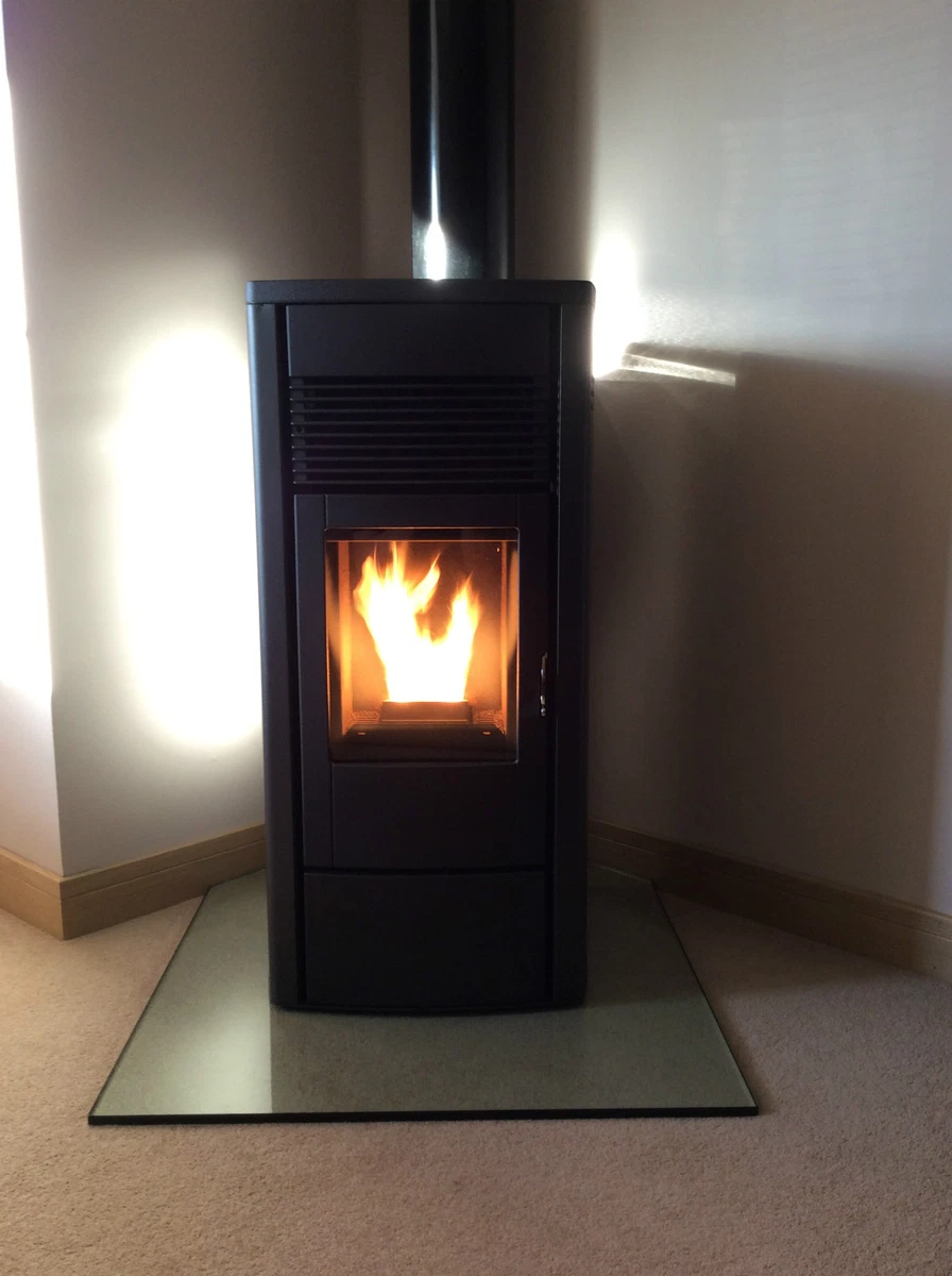 12mm Thick Toughened Glass Fireplace Hearth for Woodburning Stove fires |  eBay
