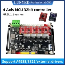 32bit 4Axis Control Board GRBL 1.1f Type-C Controller For CNC Engraving Machine