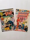 DC COMICS Justice League Superman Batman comic book Lot VINTAGE