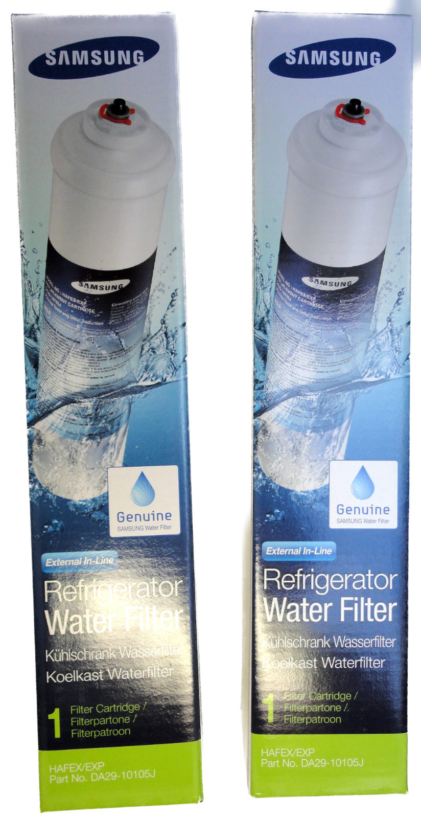 2x Samsung RS21DCNS fridge freezer external DA29-10105J HAFEX/EXP water filter
