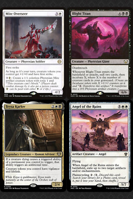 Brimaz, Blight of Oreskos Commander Deck Phyrexian Tokens Magic MTG Orzhov  EDH
