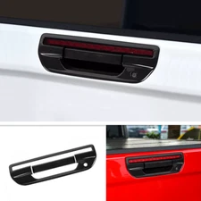 For Jeep Gladiator JT 20-25 ABS Black Tailgate Door Handle Bowl Decor Cover Trim