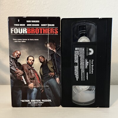 Four Brothers VHS 2005 Late Release