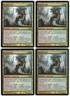 Rubblehulk x4 4x 2013 Gatecrash FOIL Prerelease Promos Multi-Color MTG NM AZ1