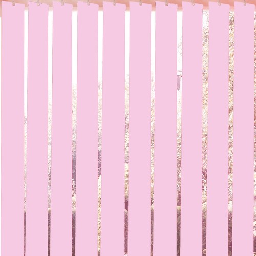 Sorbet Pink Vertical Blind Slats 89mm (3.5") Free Weights, Chains