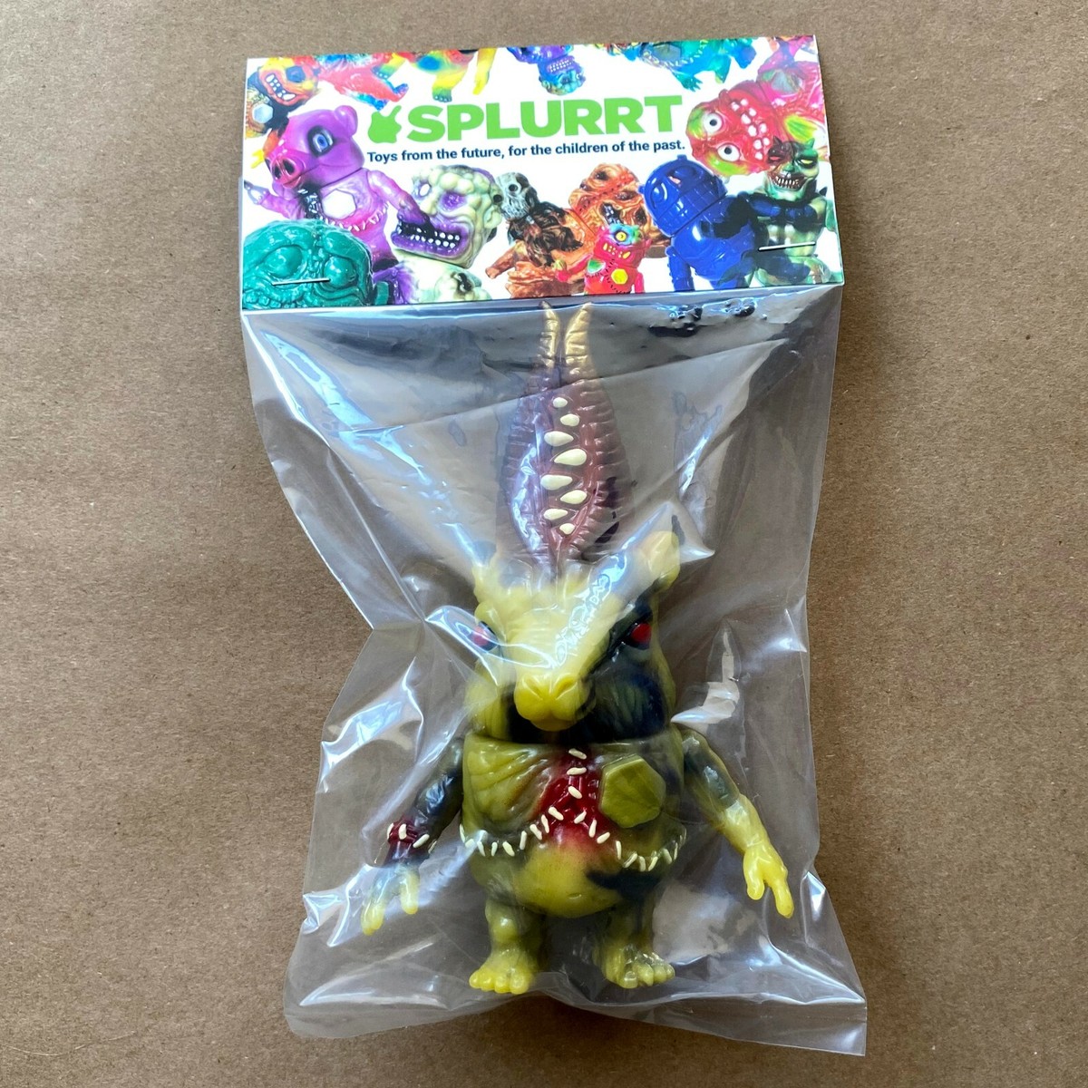 Splurrt Poison Usir Cadaver Kid Hand Painted Sofubi Designer Art