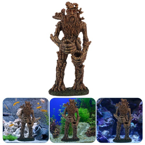 Ornamenti acquario pesci acquario decorazione albero subacqueo modello ornamento statuina - Foto 12 di 12