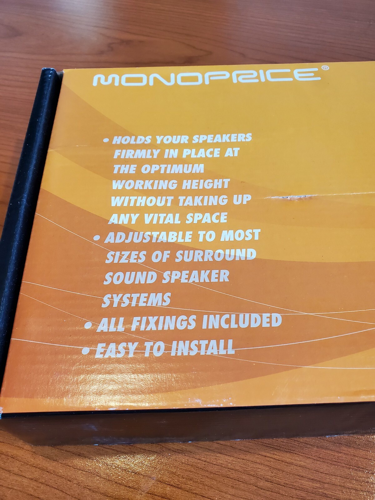 monoprice satellite speaker floor stand