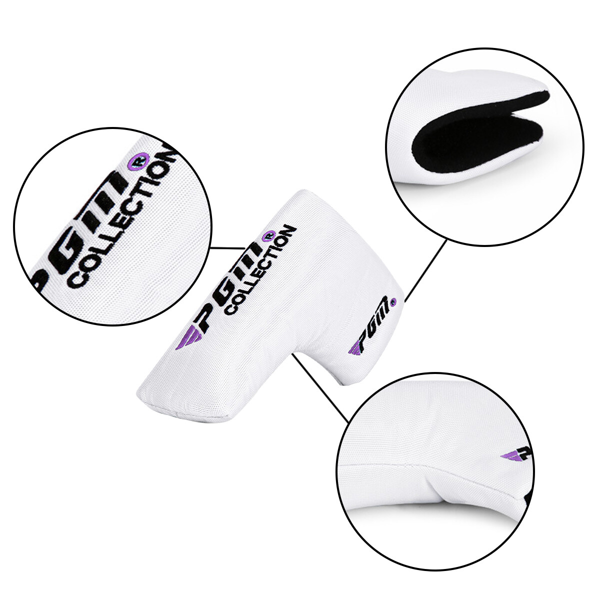 Golf Putter Cover Golf Headcover Club Head Cover Blade PutterProtector