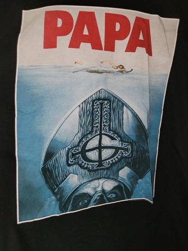 Ghost BC T Shirt Size XXL Papa Jaws Metal Rock Parody Official - Picture 4 of 12