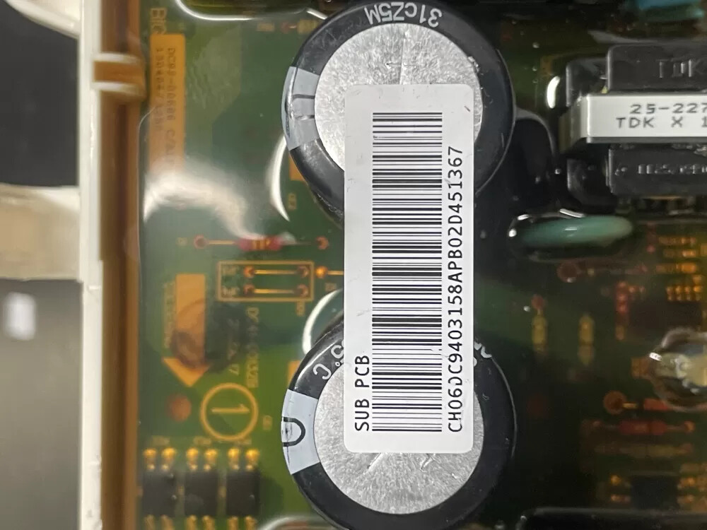 Samsung DC94-03158A Washer Main Control Board PCB AZ24429 | WMV344