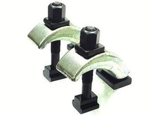 Spannpratzen , 2 Stück , stufenlos 0-45 mm , für T-Nute 14 mm, t nutensteine