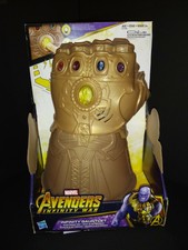 avengers marvel infinity war gauntlet electronic fist figure