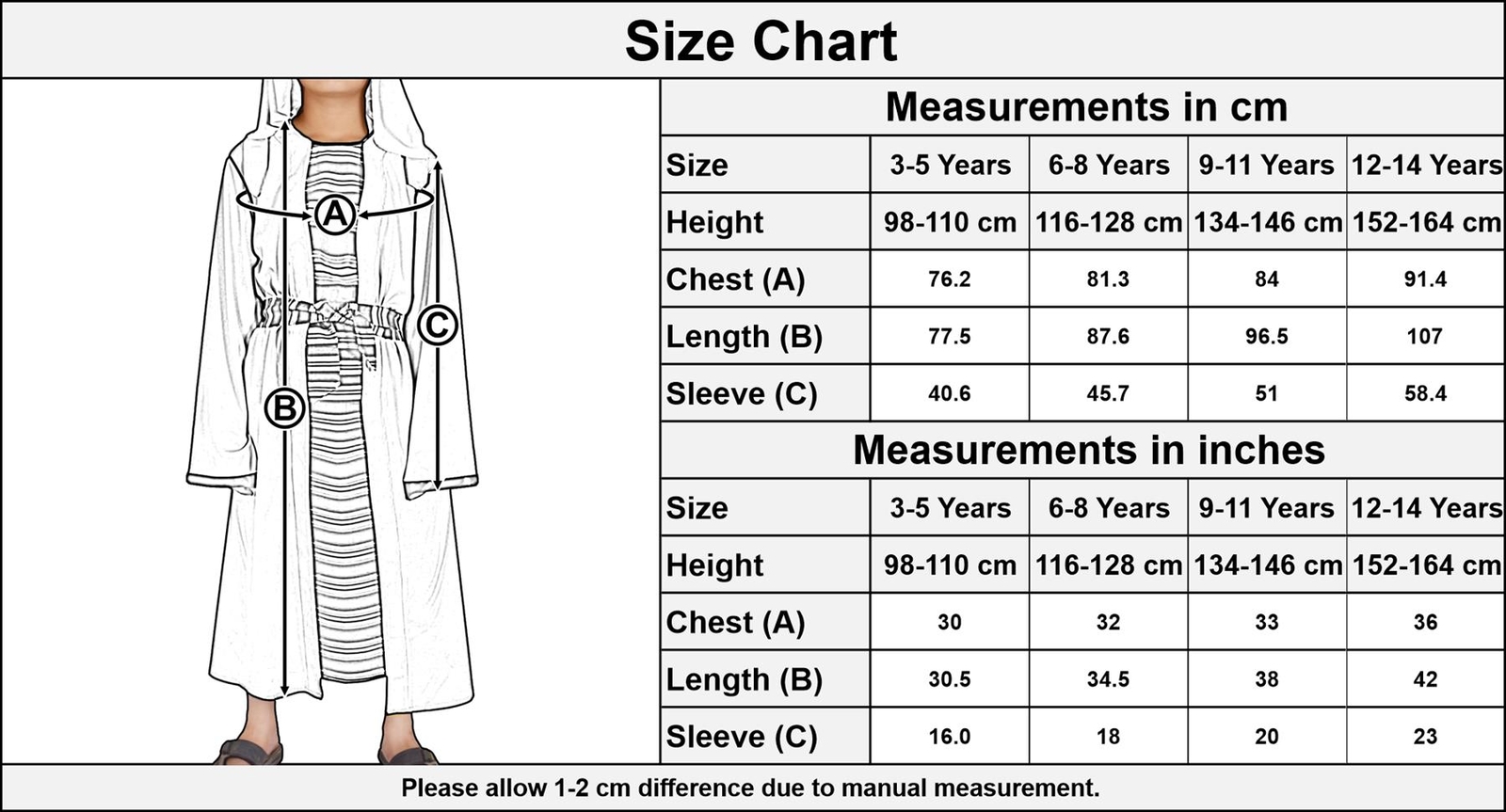 Kids Boys Xmas Nativity Shepherd Costume Villager Townspeople Joseph