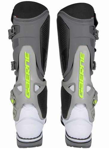 Gaerne SG22 Mens MX Offroad Boots Anthracite/White/Gray - Picture 4 of 4