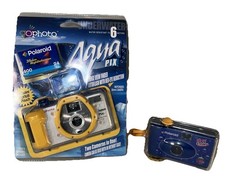 Vintage Polaroid Waterproof Cameras Lot of 2