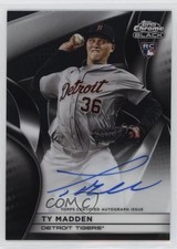2025 Topps Chrome Black Auto Ty Madden #CBA-TM Auto 15nx