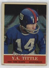 1964 Philadelphia YA Tittle #124 HOF 1ly5