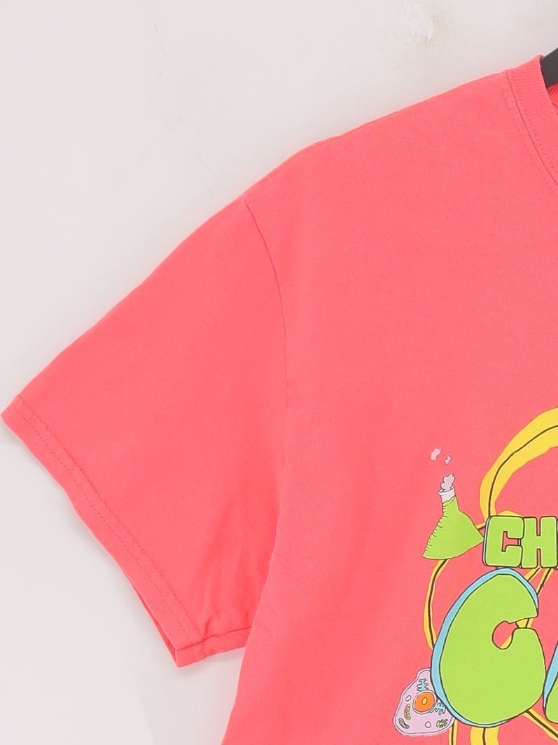 T shirt uomo chimica M rosa grafica 100% altra basic