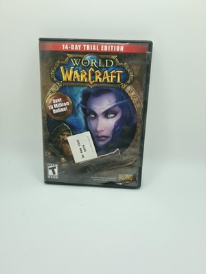 World of Warcraft PC Game Blizzard 14-Day Trial Edition - New & Factory Sealed!