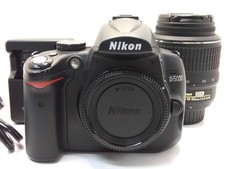 Nikon 25454 D5000 Digital SLR Camera with 18-55mm VR Lens - Black
